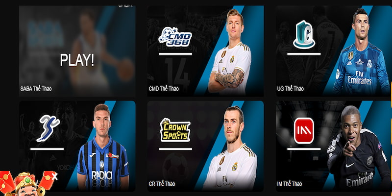 Thể Thao là sản phẩm nổi bật tại 9bet